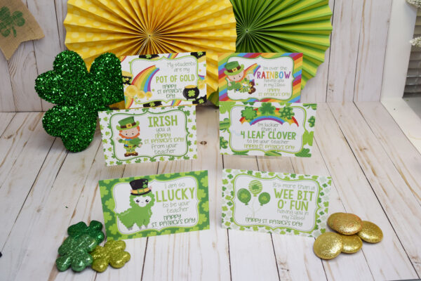 St. Patrick's Day Postcards for Students