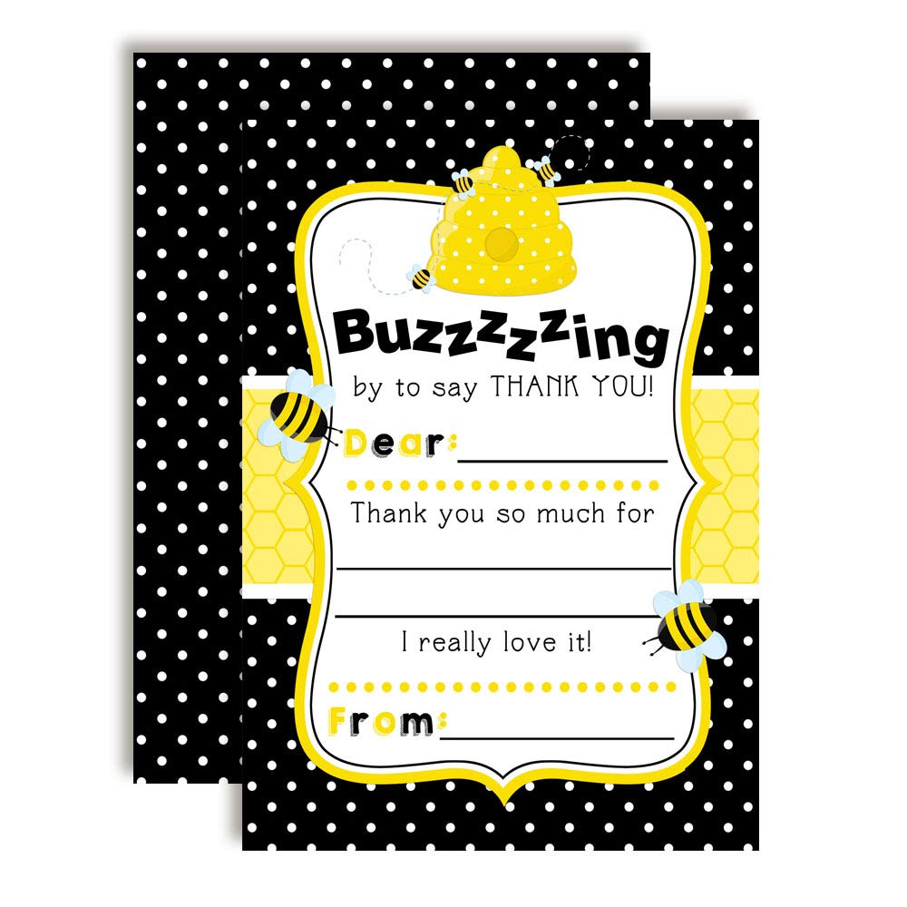 Bumble Bee Thank You Cards