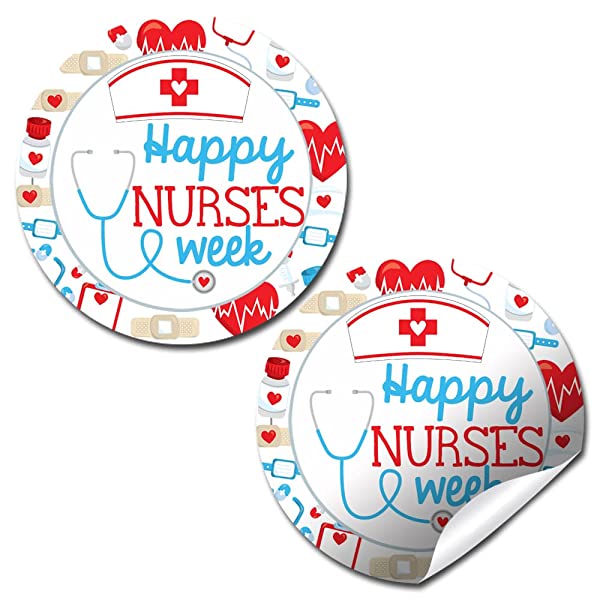 Happy Nurses Week Nurse Appreciation Stickers Amanda Creation