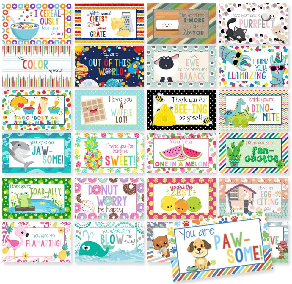 Pun Filled Jokes Lunch Box Notes for Kids – Amanda Creation