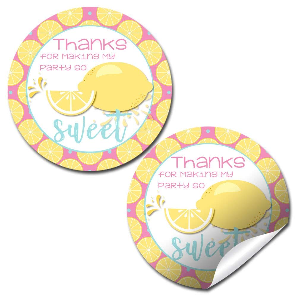 Lemon Sweetie Party Stickers