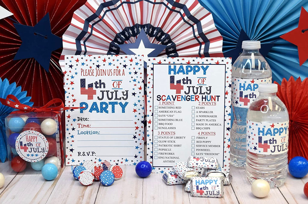 Celebrate in Style with Our Patriotic 4th of July Party Bundle!