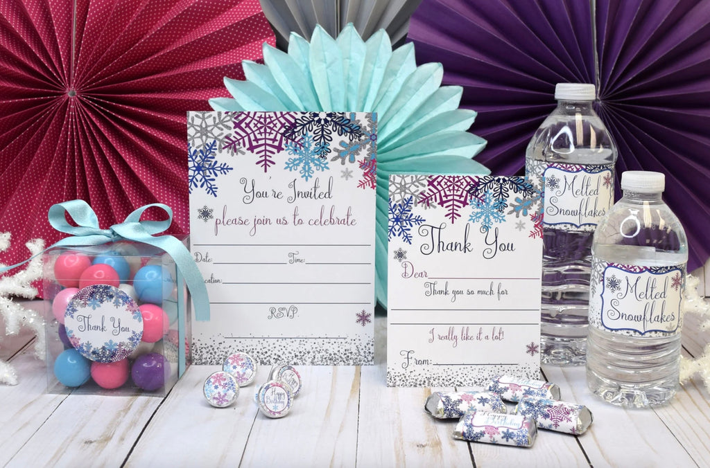 Bundle Up: Why Our Winter Snowflake Birthday Party Bundle is a Must-Have