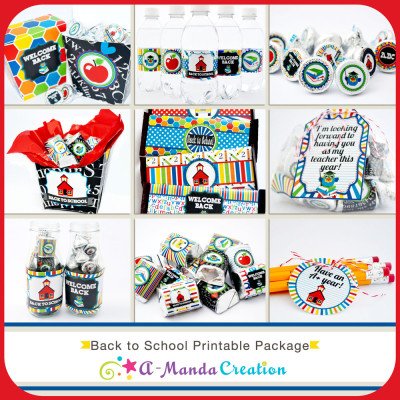 Back to School Party Printables