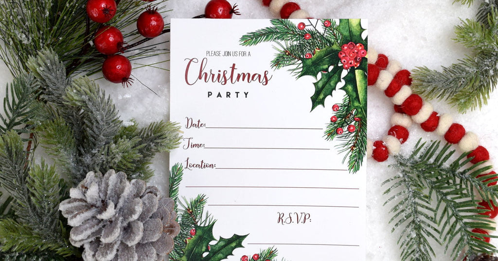 Celebrate the Season With Christmas Party Invitations