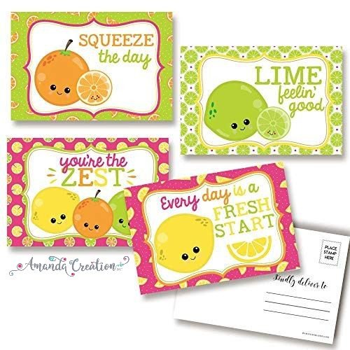 Keep in Touch This Summer With Fun Fruity Postcards