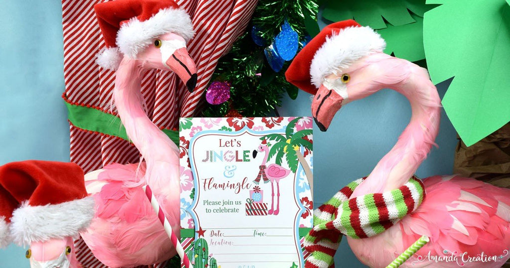 Oh What Fun - Jingle & Flamingle Party Supplies