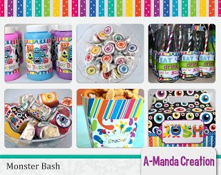 Monster Bash Party Printables