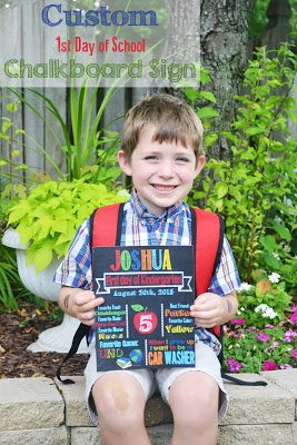 First Day of School Photo Ideas and a free 1st day of school printable sign