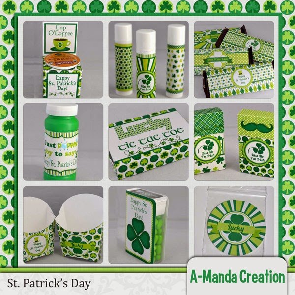 St. Patrick's Day Printables, gifts and a Freebie!