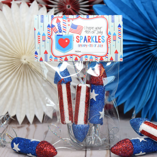 4th of July Bag Toppers