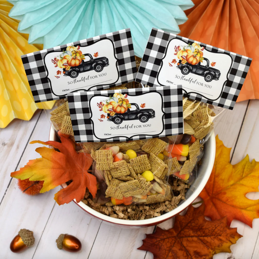 Thanksgiving Bag Toppers
