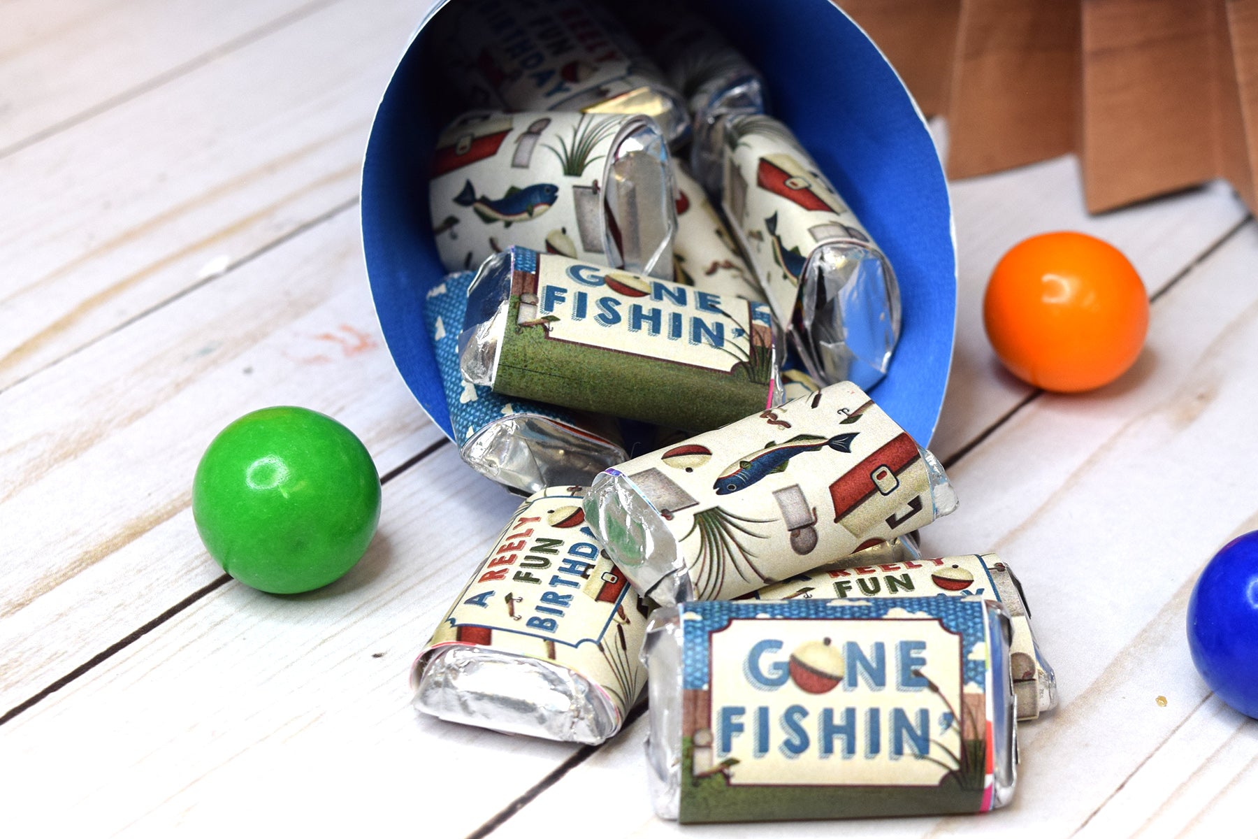 Fishing Candy Bar 