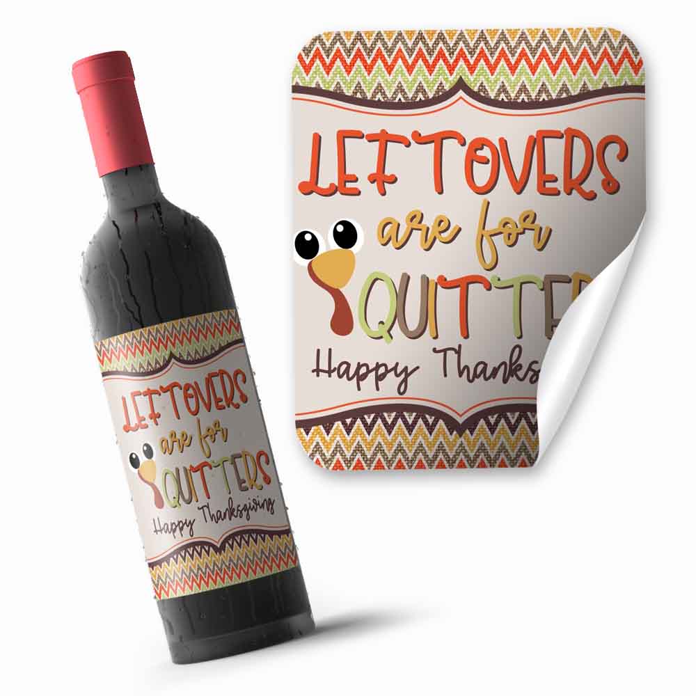 Funny Thanksgiving Wine Bottle Labels – Amanda Creation funny-thanksgiving-wine-bottle-labels-amanda-creation