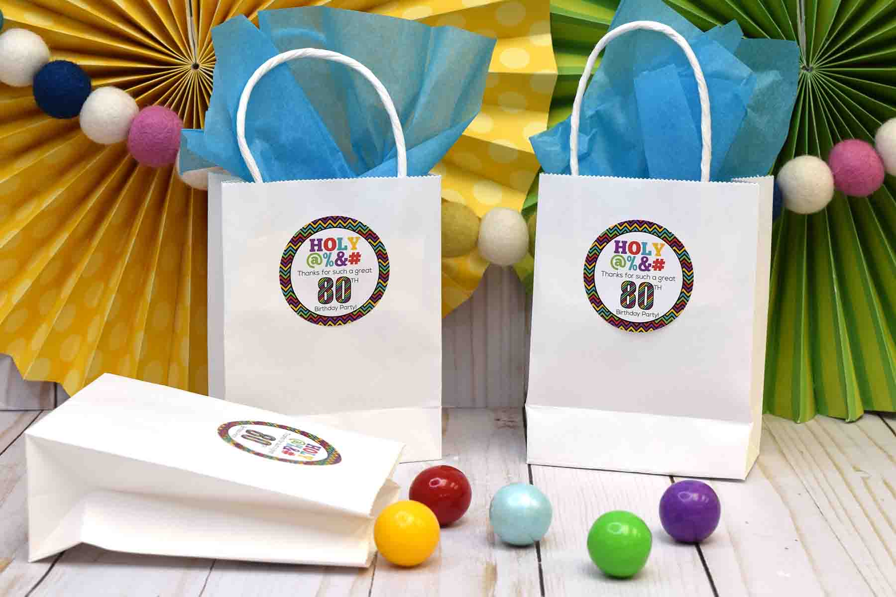 70th Birthday Party Favor Bags  Birthday Goodie Bags – partiesandsupplies