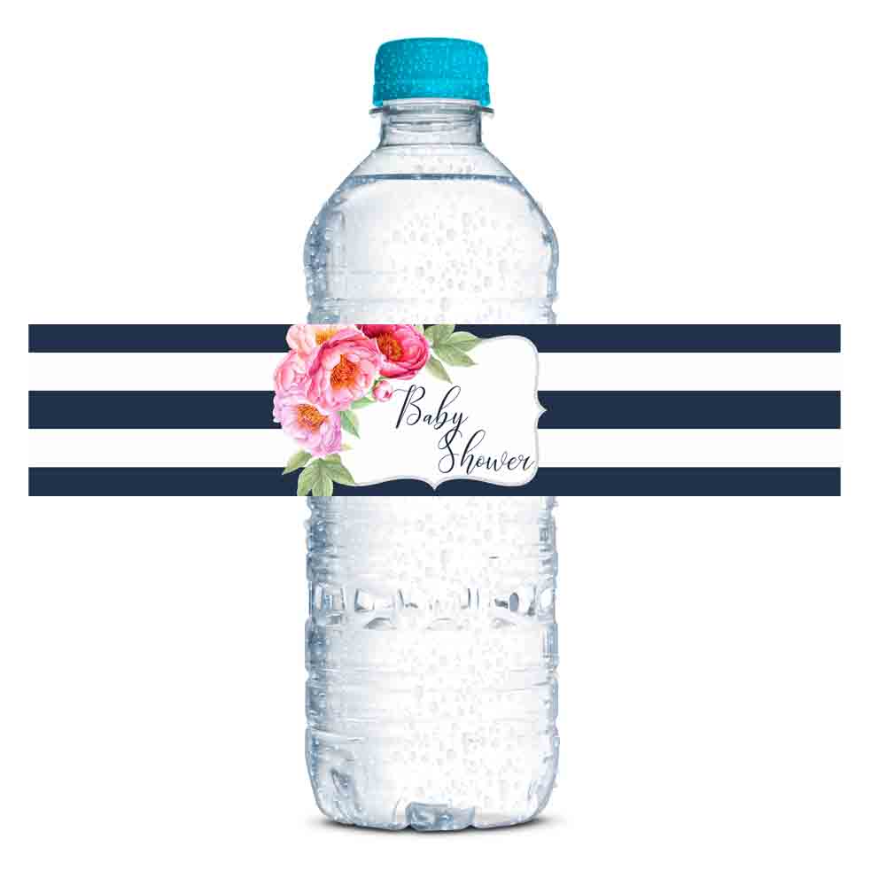 Peony Water Bottle