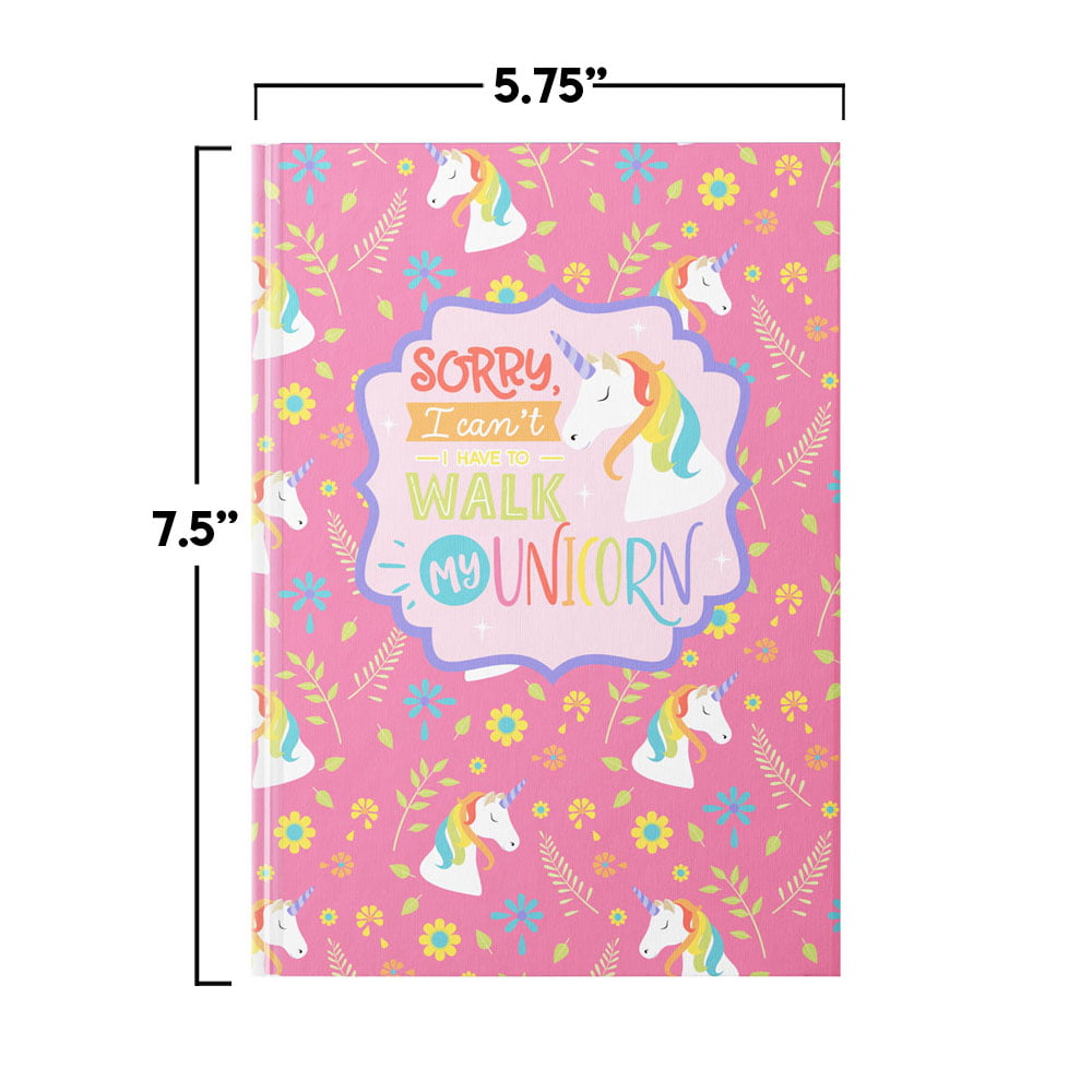 unicorn hardcover journal