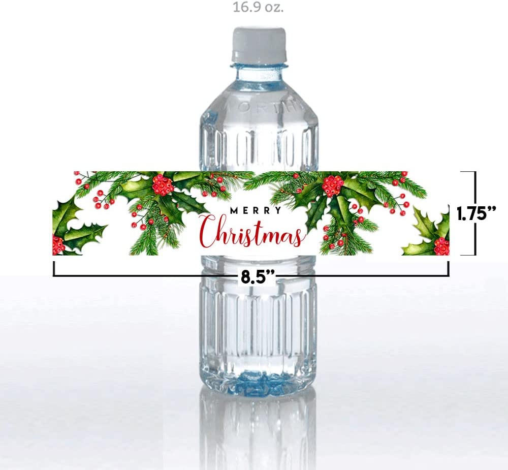christmas-train-water-bottle-labels;;42361887490304