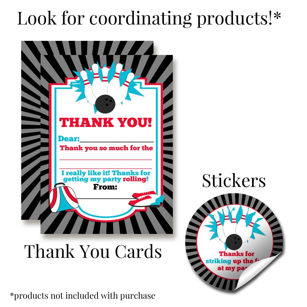 bowling-birthday-party-invitations-amanda-creation for Free Printable Dr Seuss Thank You Cards Bowling Birthday Party Invitations – Amanda Creation for Free Printable Dr Seuss Thank You Cards