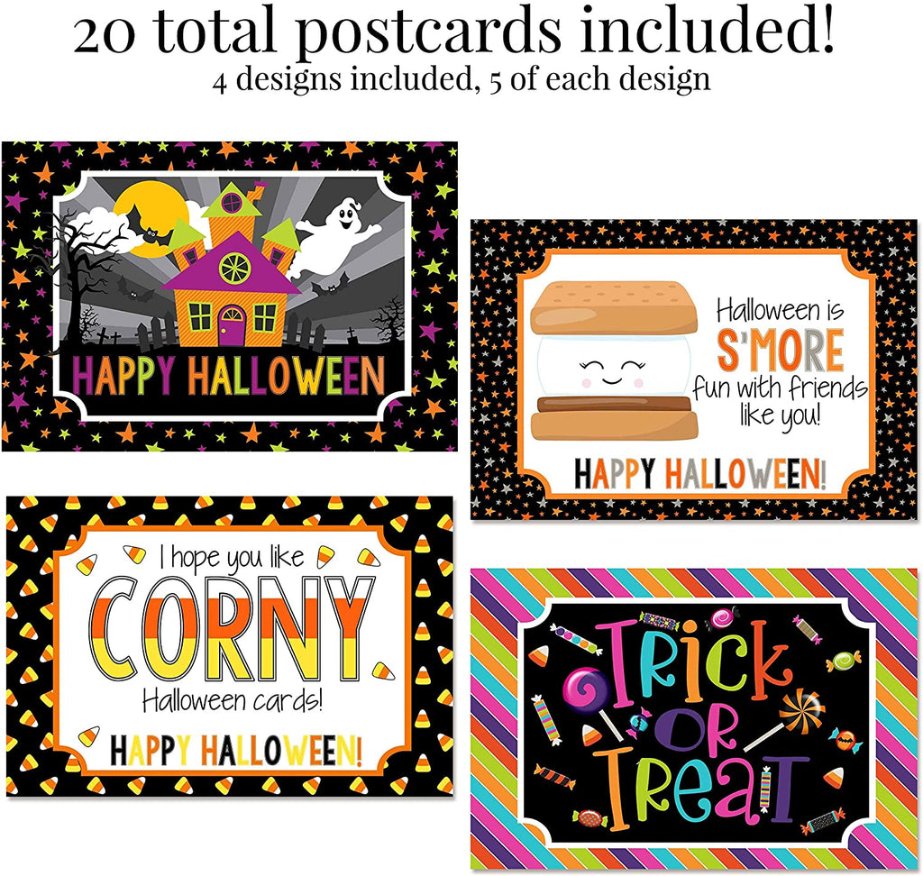 20 total postcards included!