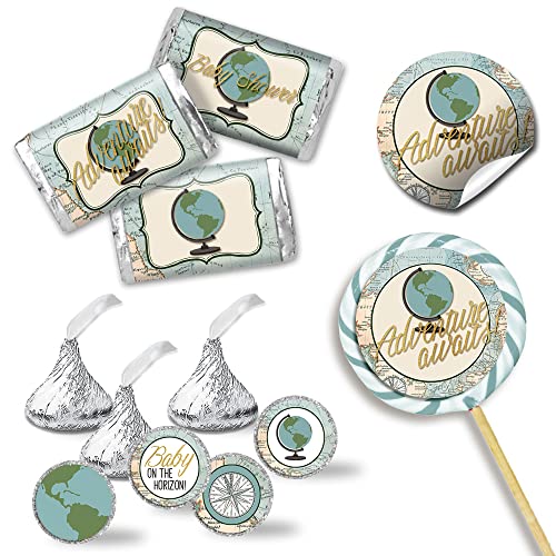 Watercolor Tea Party Thank You Stickers – 40 Count, 2-Inch Circle Labels For Party Favors & Envelopes
