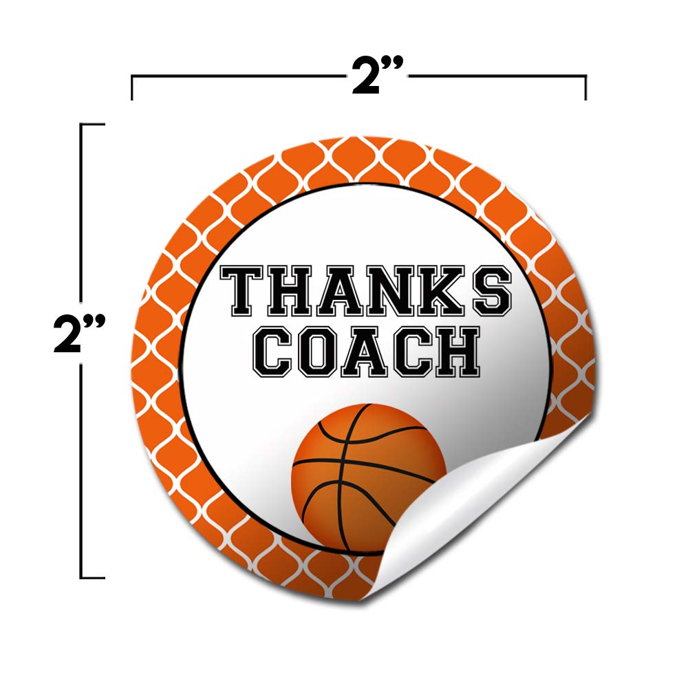 Coaching Sticker Design Basketball Team Coach Appreciation Stickers โ Amanda Creation