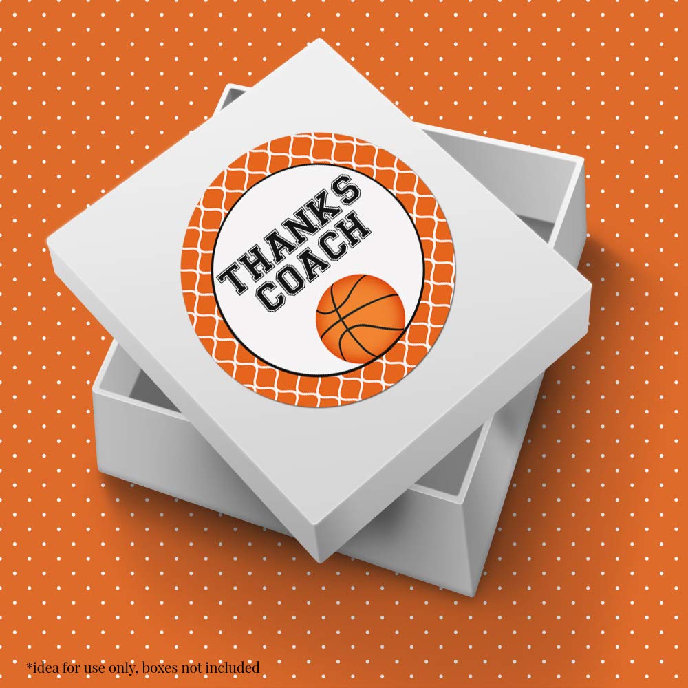Basketball Team Coach Appreciation Stickers – Amanda Creation
