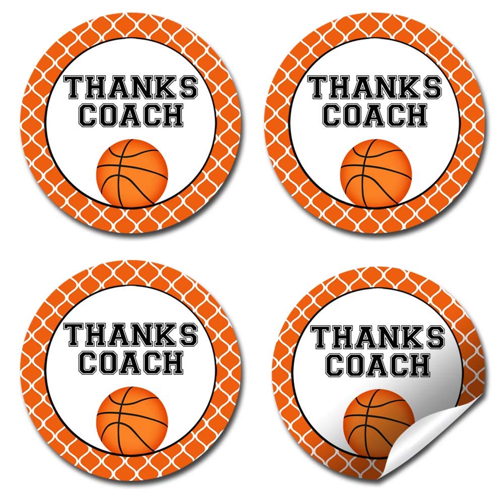 Coaching Sticker Basketball Team Coach Appreciation Stickers β Amanda Creation