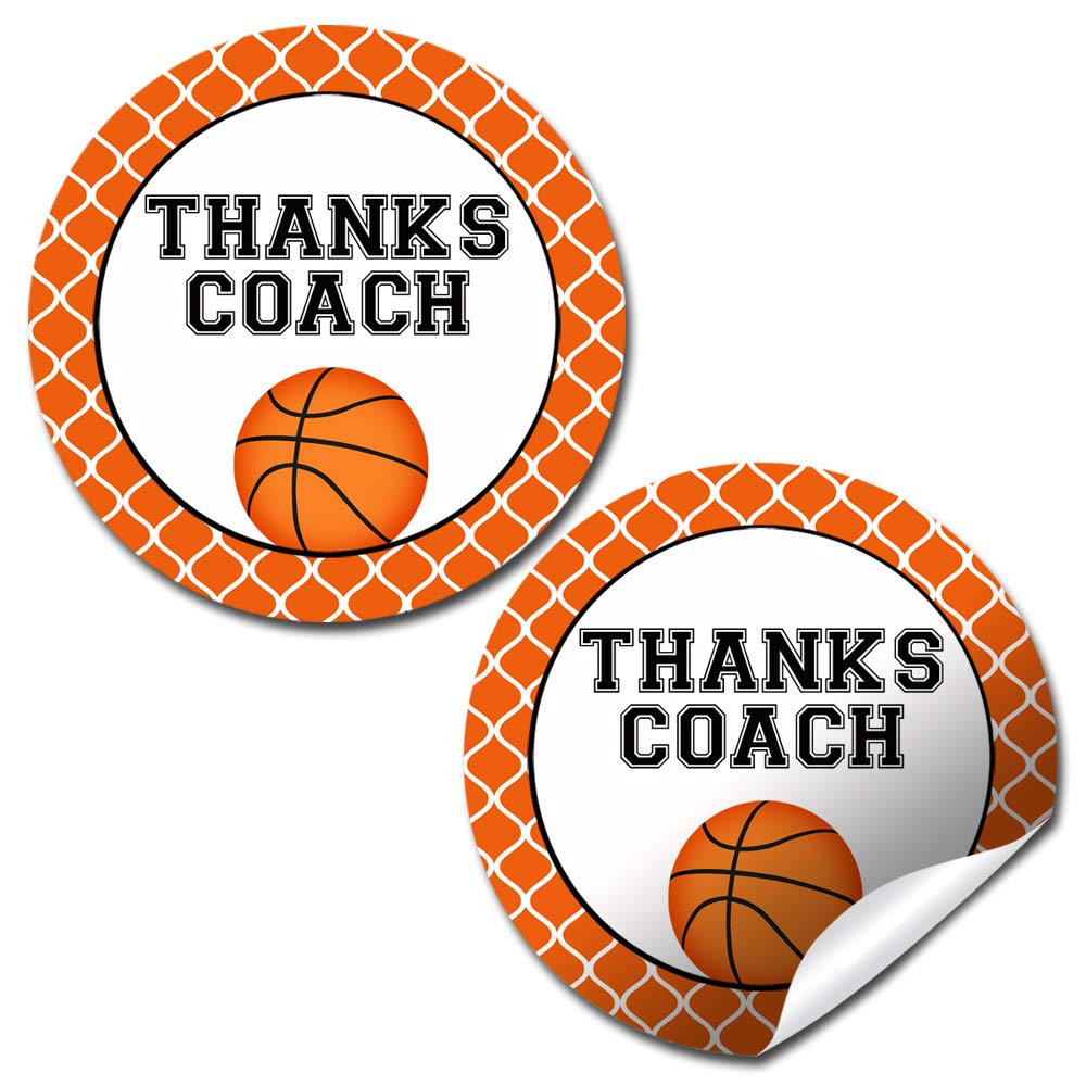 Basketball Team Coach Appreciation Stickers – Amanda Creation