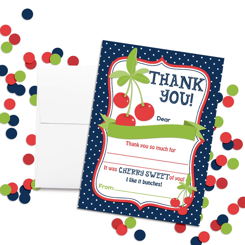 Cherry Sweet Thank You Cards