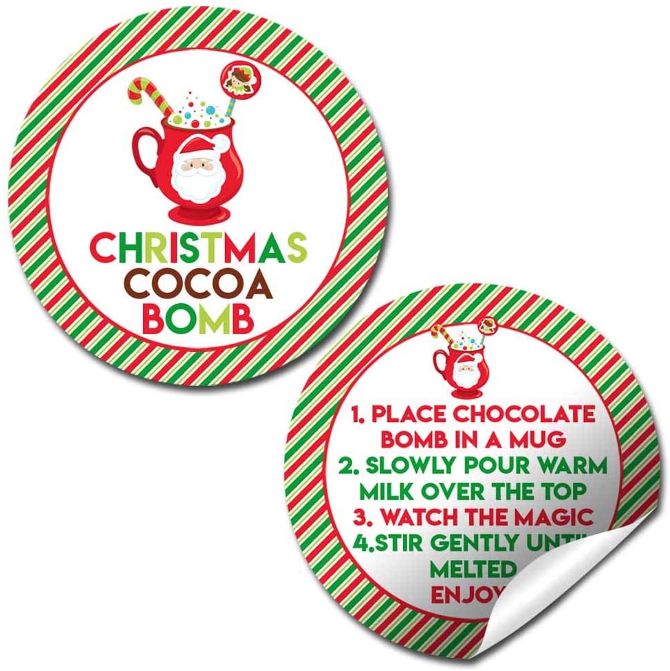 Hot Cocoa Bomb Stickers – Amanda Creation