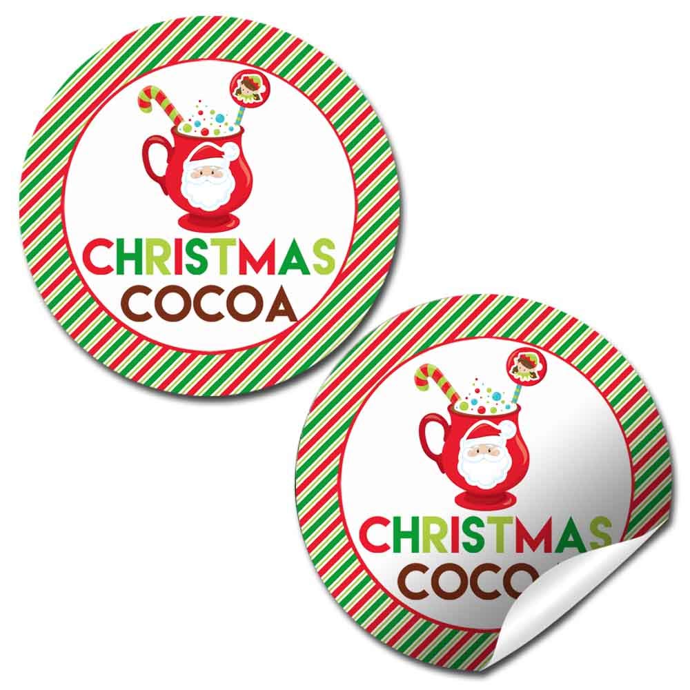 Christmas Hot Cocoa Stickers