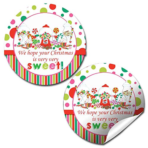 Christmas Sweet Shoppe Candy Shop Stickers