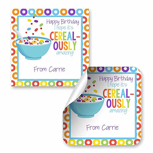 Custom Personalized Birthday Stickers Amanda Creation Custom personalized birthday stickers amanda creation