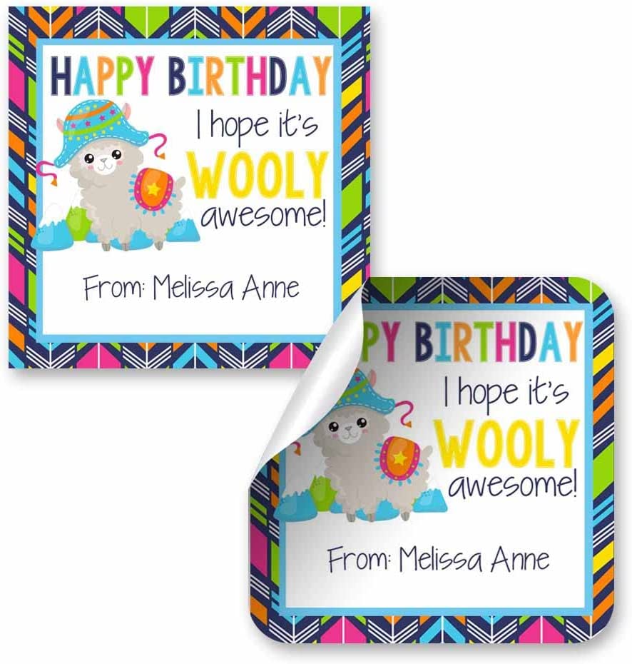 Custom Personalized Birthday Stickers Amanda Creation Custom personalized birthday stickers amanda creation
