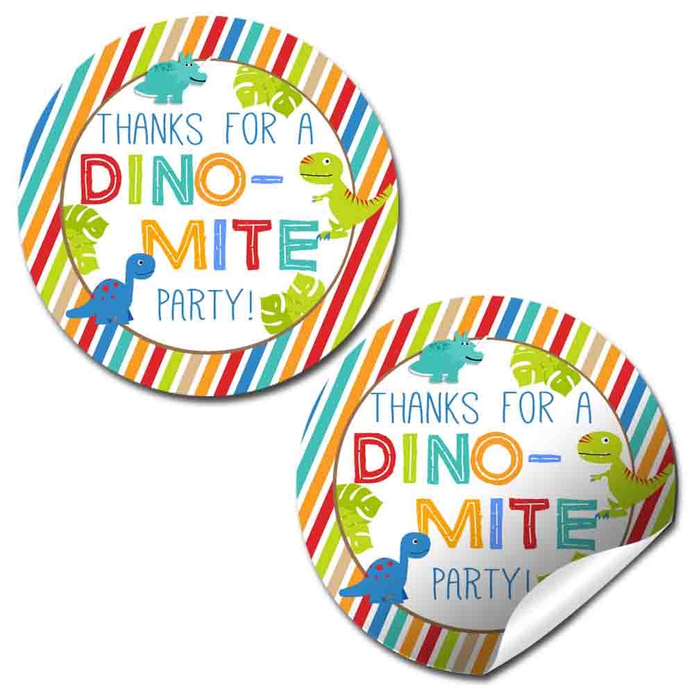 Dinosaur Party Stickers (Boy)