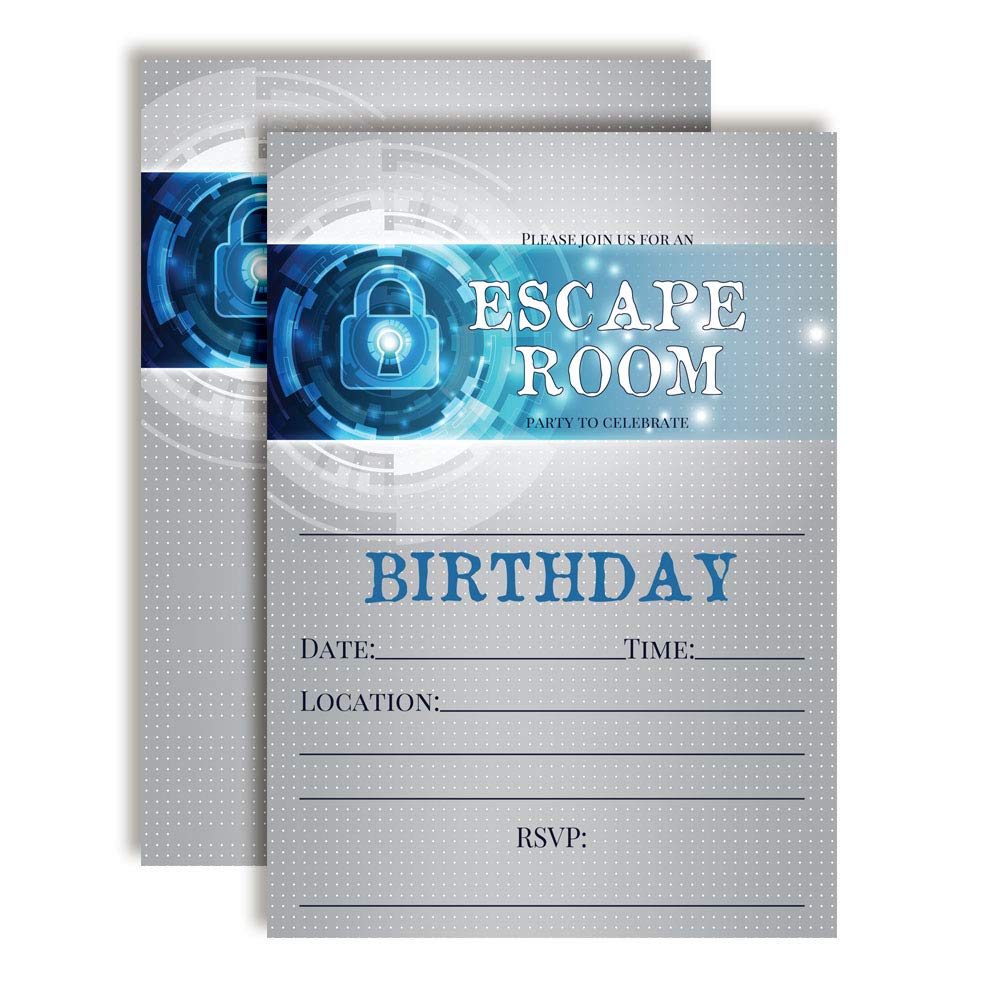 Escape Room Birthday Party Invitations – Amanda Creation escape-room-birthday-party-invitations-amanda-creation