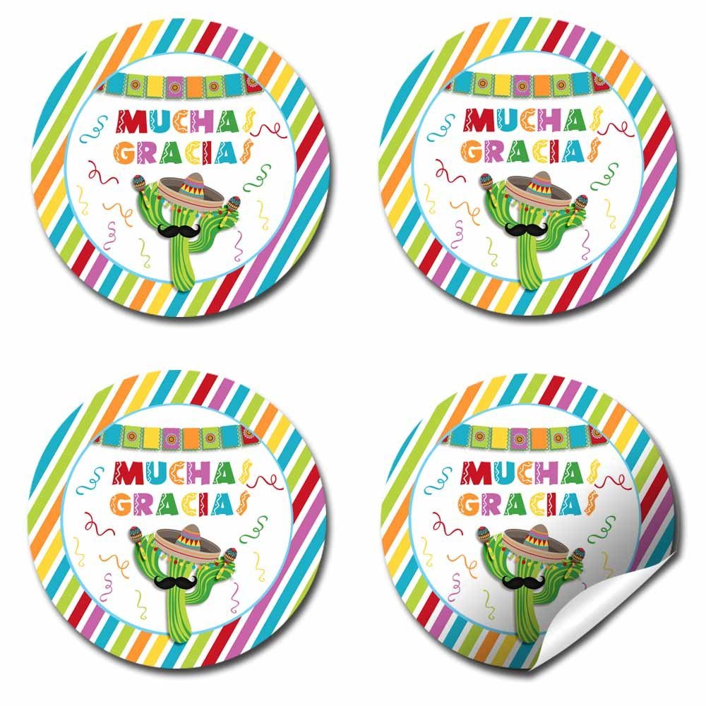 Fiesta Cactus Stickers