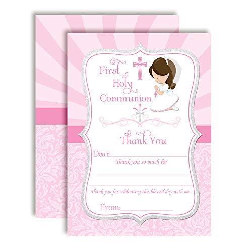 Communion Thank You Cards (Girl)