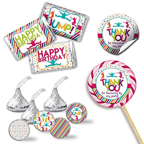 Bounce Sticker Jump Bounce and Play Birthday Party Sticker Bundle – Amanda Creation