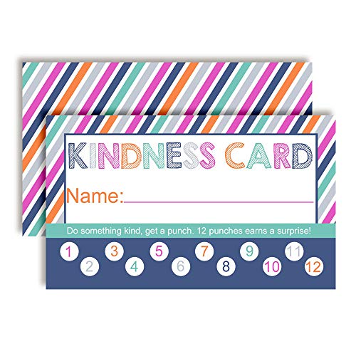 Kindness Reward Punch Cards for Kids