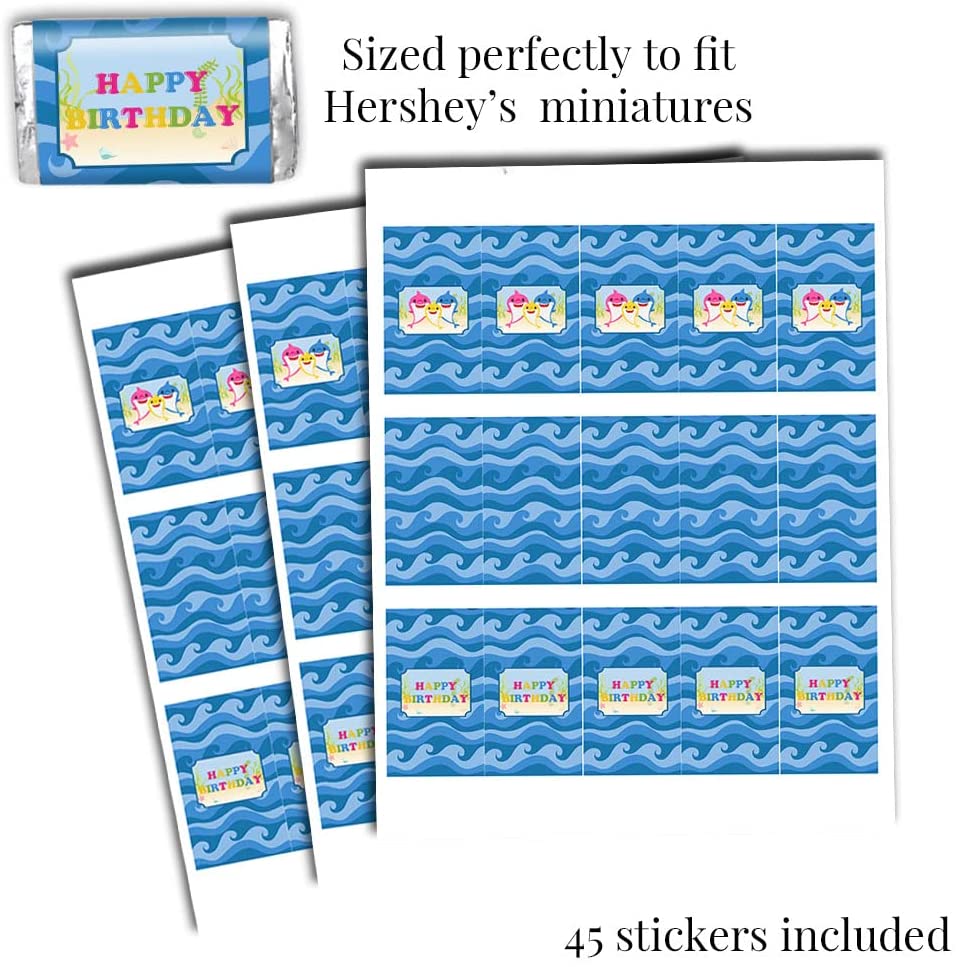 Fishing Birthday Party Sticker Bundle