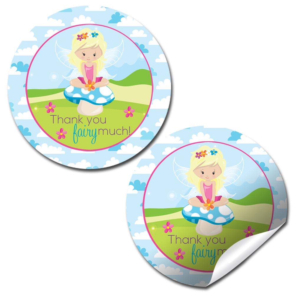 Magical Fairy Princess Birthday Party Stickers