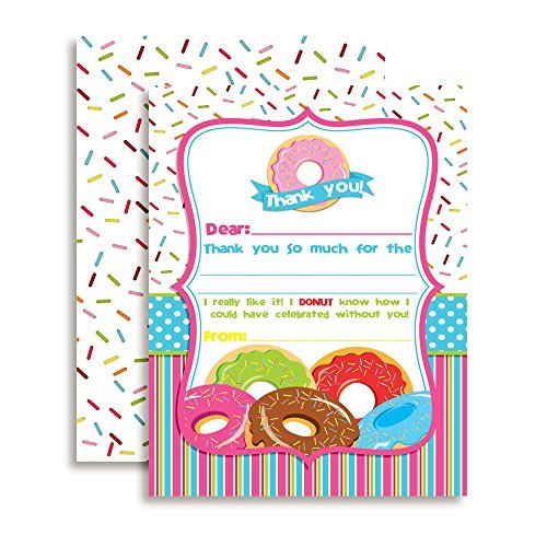 Pile of Donuts Thank You Cards