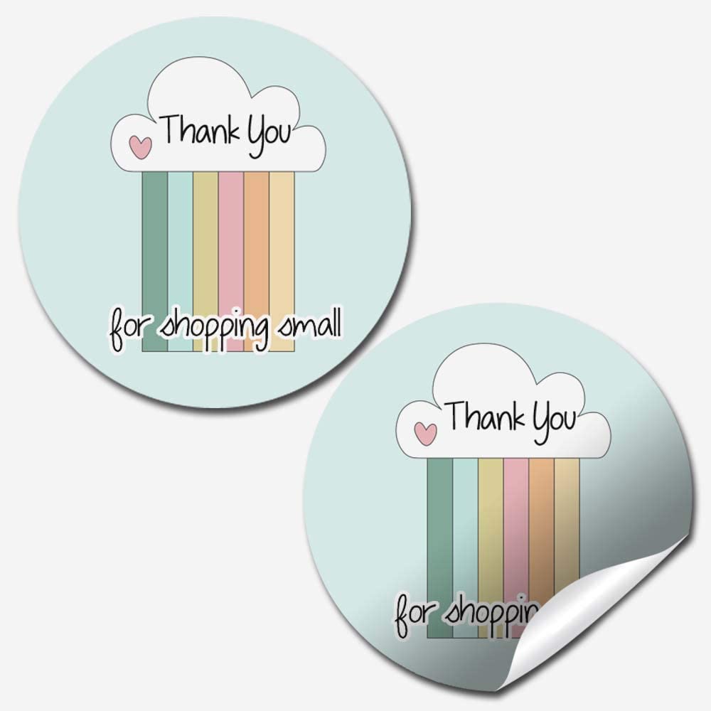 Small Rainbow Stickers