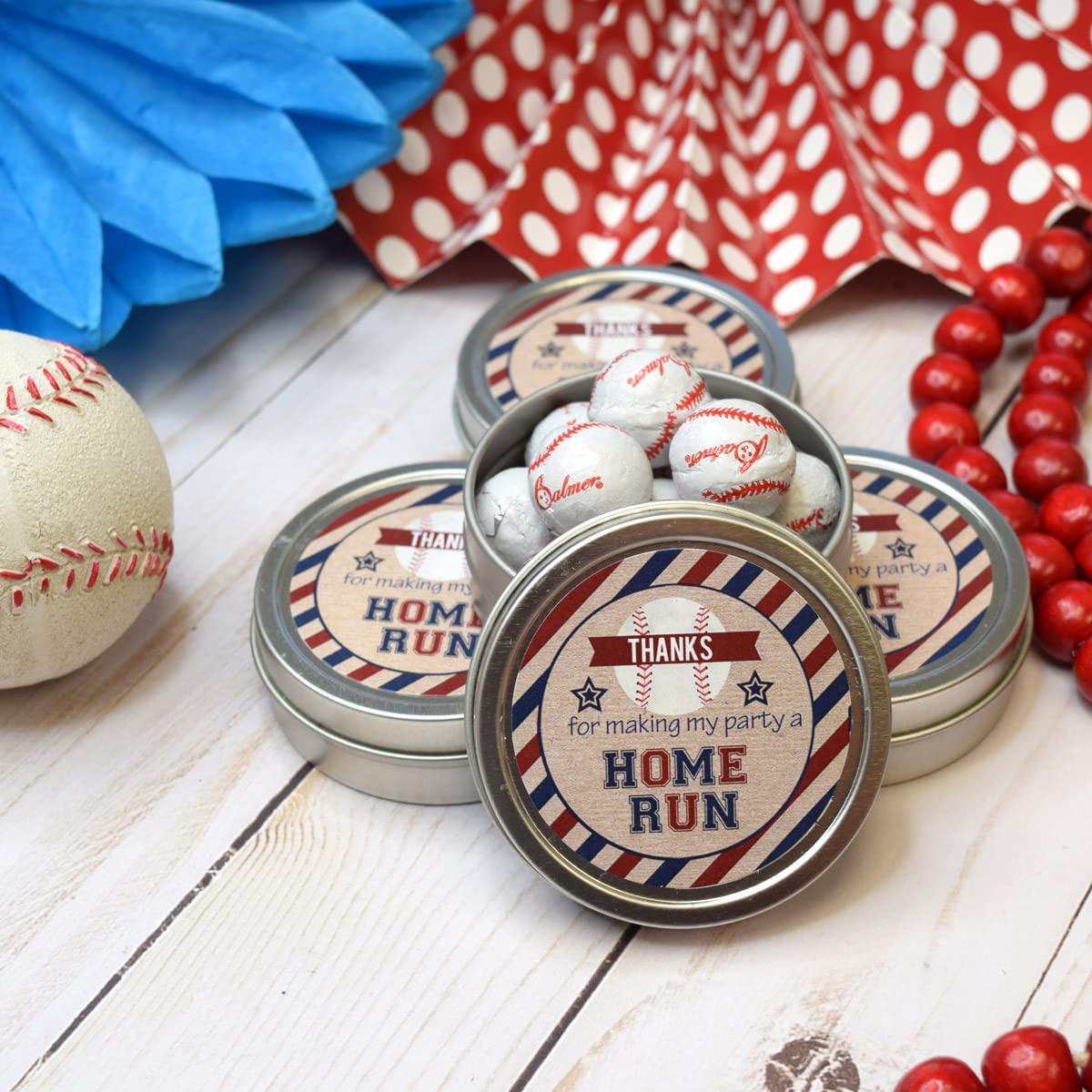 Rookie of The Year Birthday Party Favor Stickers – Amanda Creation