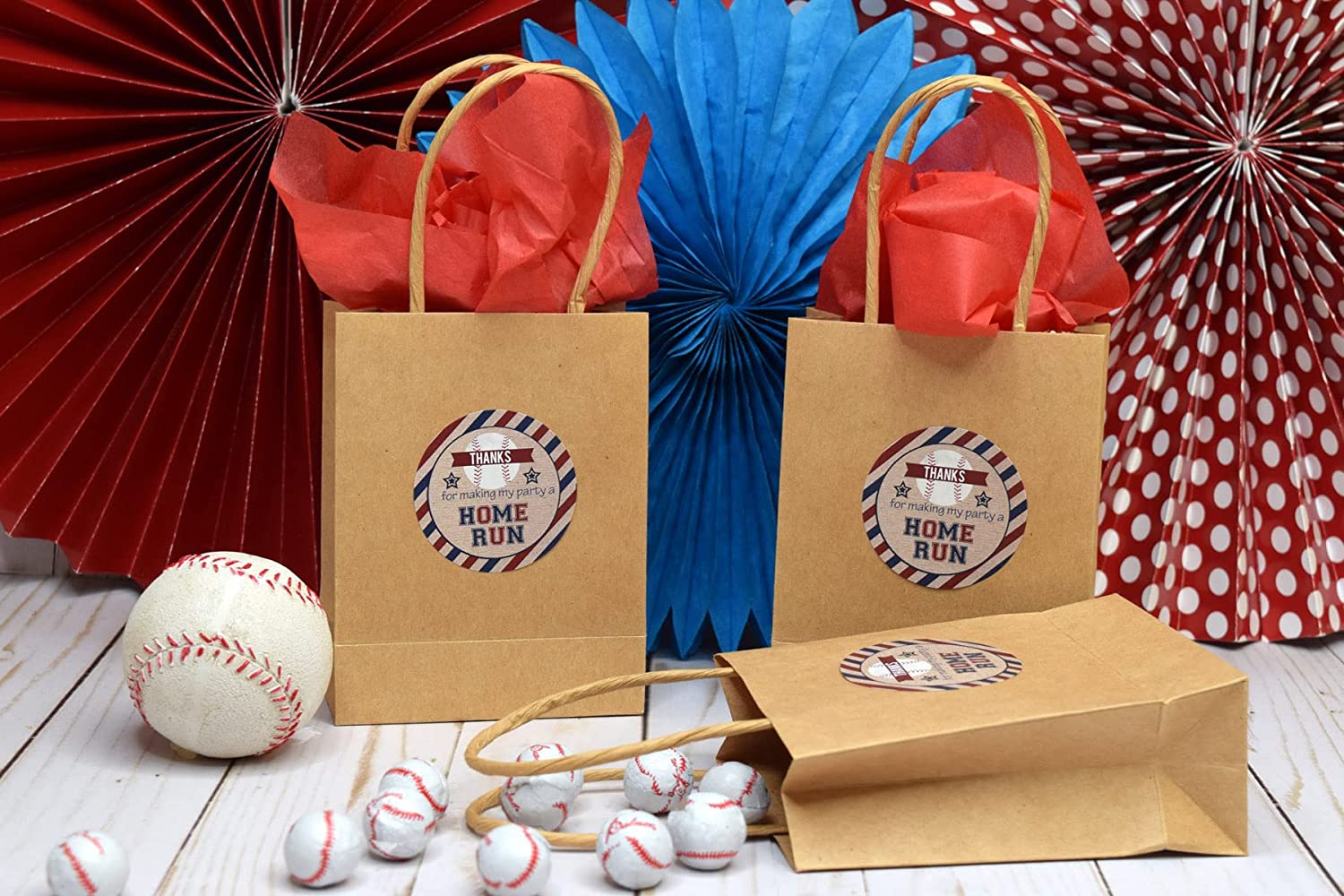 Rookie of The Year Birthday Party Favor Stickers – Amanda Creation