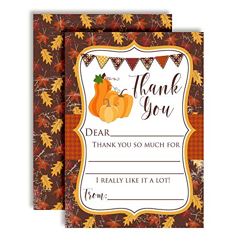 Baby Banner Thank You Boxed Blank Note Cards With Envelopes