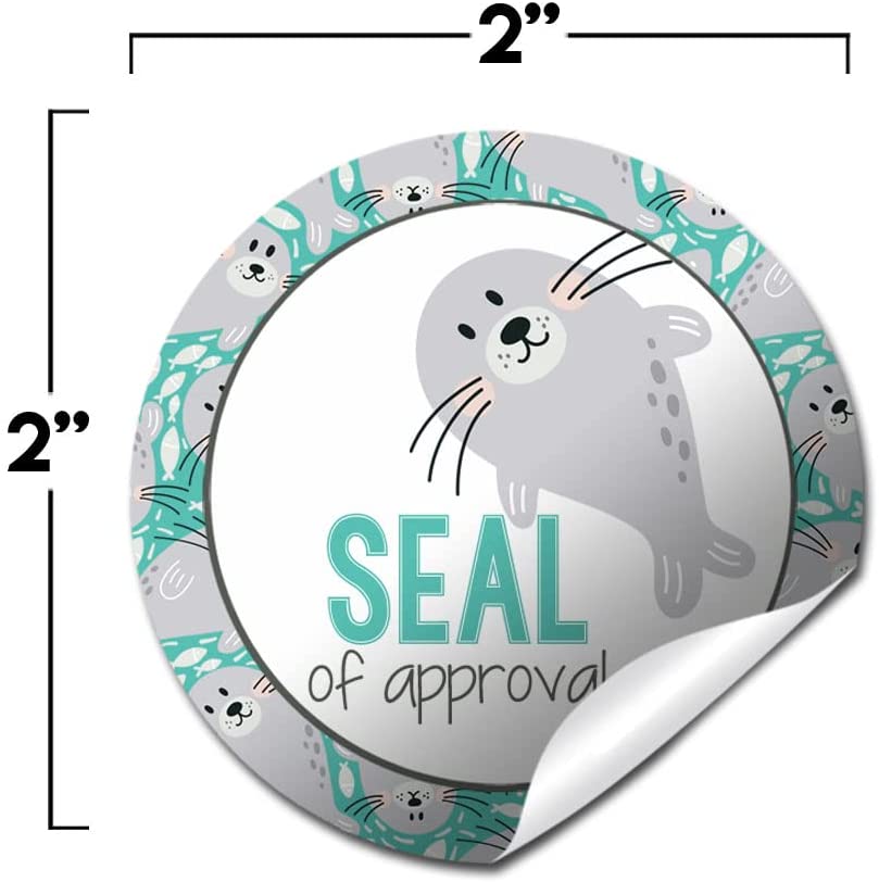 Seal of Approval Appreciation & Encouragement Stickers for Teachers ...
