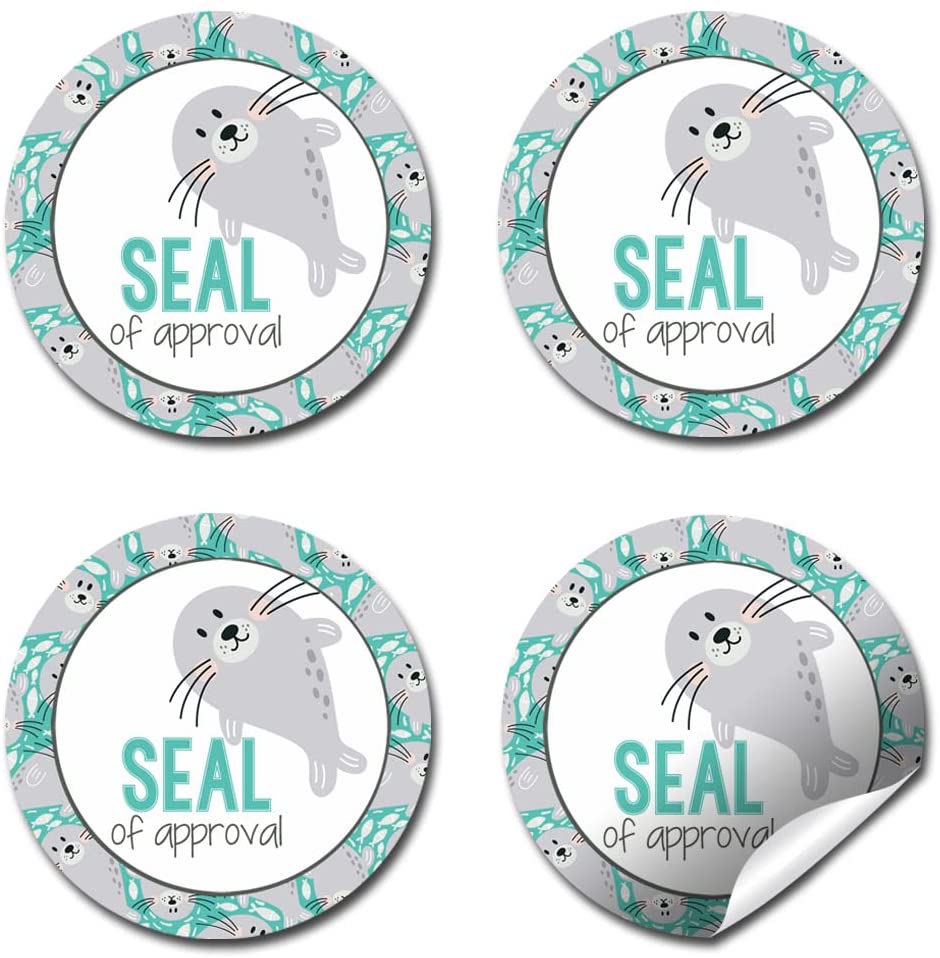 Seal of Approval Appreciation & Encouragement Stickers for Teachers ...